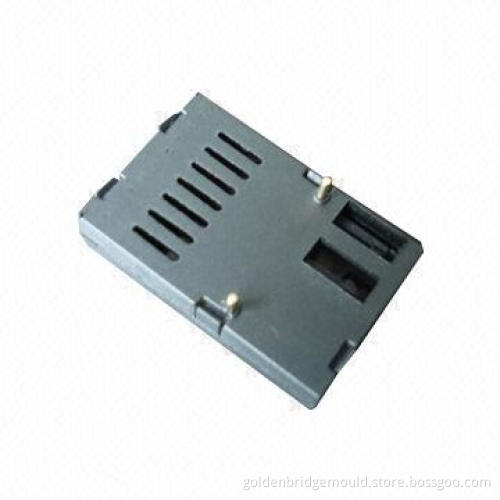 Electronic industry mold-making service for injection part, with bronze needle